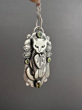 Load image into Gallery viewer, Jewel Cat with Green stones