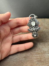 Load image into Gallery viewer, Moonstone bird medallion