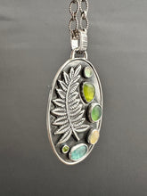 Load image into Gallery viewer, Spring Fern pendant 6