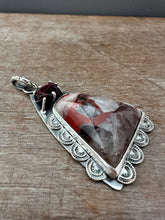 Load image into Gallery viewer, Rare Window Stone and Red Spinel crystal
