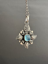 Load image into Gallery viewer, Aquamarine Angel Pendant