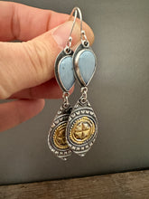 Load image into Gallery viewer, Leland blue keum boo earrings