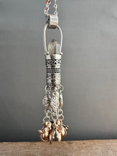 Load image into Gallery viewer, Handmade Bell Tassel with Quartz Crystal