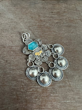 Load image into Gallery viewer, Golden Lion with Apatite and handmade jingles