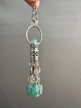 Load image into Gallery viewer, Handmade Apatite crystal Tassel