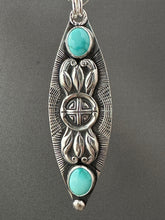 Load image into Gallery viewer, Lone Mountain Turquoise Medallion