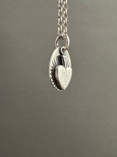 Load image into Gallery viewer, Tiny Silver Sacred Heart