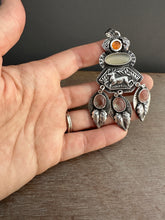 Load image into Gallery viewer, A Fall Celebration - deer pendant