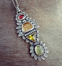 Load image into Gallery viewer, Elaborate cacoxenite pendant