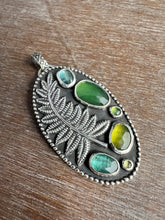 Load image into Gallery viewer, Spring Fern pendant 4