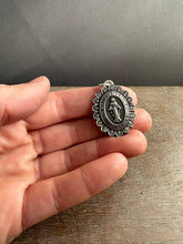Load image into Gallery viewer, Miraculous Medal with a sacred heart on the back