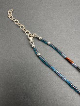 Load image into Gallery viewer, Cloisonné Glass Pendant With a Beaded Necklace