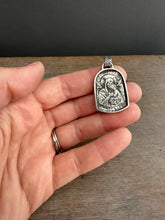 Load image into Gallery viewer, Our Lady of Perpetual Help Sacred Heart shrine pendant