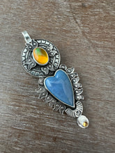 Load image into Gallery viewer, Leland Blue and Opal Sacred Heart