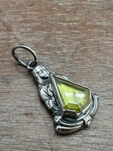 Load image into Gallery viewer, Solid Silver Mysterious Woman Pendant with Sphene