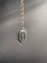 Load image into Gallery viewer, Miraculous Medal with a sacred heart on the back