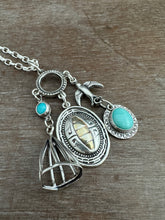 Load image into Gallery viewer, Bird charm collector pendant
