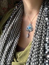 Load image into Gallery viewer, K2 and Kyanite Fish Pendant