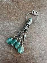 Load image into Gallery viewer, Handmade Apatite crystal Tassel