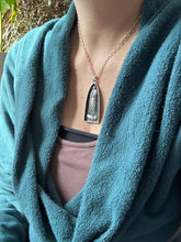 Load image into Gallery viewer, Our Lady of Fatima Sacred Heart shrine pendant