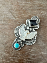 Load image into Gallery viewer, Mother of Pearl Bird Medallion