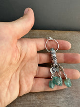 Load image into Gallery viewer, Handmade Apatite crystal Tassel