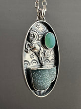 Load image into Gallery viewer, Wild horse on a crystal mountain