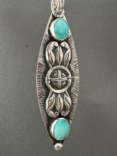 Load image into Gallery viewer, Lone Mountain Turquoise Medallion