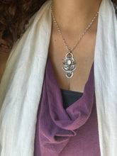 Load image into Gallery viewer, Moonstone bird medallion