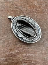 Load image into Gallery viewer, Double sided Jewel owl with hypersthene