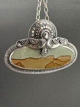 Load image into Gallery viewer, Flying Eagle with Picture Jasper Pendant8