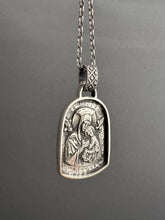 Load image into Gallery viewer, Our Lady of Perpetual Help Sacred Heart shrine pendant