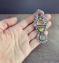 Load image into Gallery viewer, Elaborate cacoxenite pendant