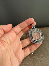 Load image into Gallery viewer, Clear Quartz Medallion