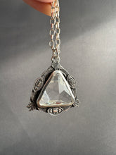 Load image into Gallery viewer, Vintage Swarovski moon prism medallion #2