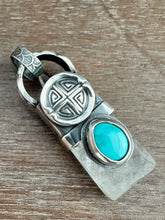 Load image into Gallery viewer, Quartz and turquoise necklace