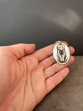 Load image into Gallery viewer, Kitty Pet with tourmaline