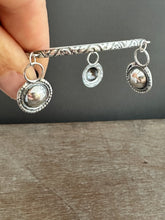 Load image into Gallery viewer, Sterling silver patterned Jingle bangle