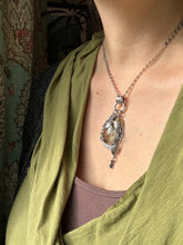 Load image into Gallery viewer, Lodalite Quartz Fish Parable Pendant 3