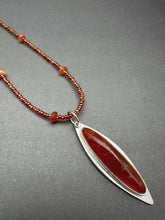 Load image into Gallery viewer, Snakeskin Agate BeadedNecklace