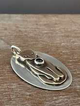 Load image into Gallery viewer, Kitty Pet with tourmaline