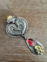 Load image into Gallery viewer, Andesine Sacred Heart pendant