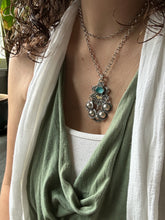 Load image into Gallery viewer, Golden Lion with Apatite and handmade jingles