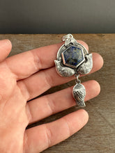 Load image into Gallery viewer, Lapis Lazuli Fish Necklace