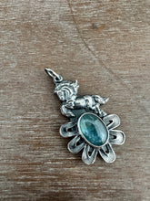 Load image into Gallery viewer, Wild horse with Aquamarine