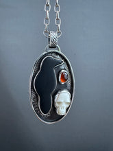 Load image into Gallery viewer, “Quoth the raven never more” Basenite crow