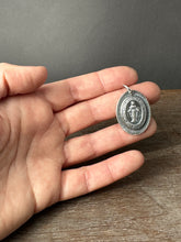 Load image into Gallery viewer, Solid Silver Miraculous Medal (Ready to ship) - limited quantity