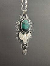 Load image into Gallery viewer, Elaborate Eliat Stone pendant