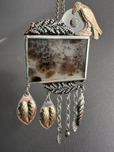 Load image into Gallery viewer, Golden Raven Brooch/Pendant