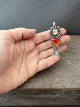 Load image into Gallery viewer, Roserita and Opal Sacred Heart